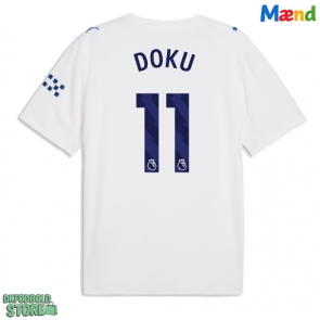 Manchester City Jeremy Doku #11 Replika Tredjetrøje 2026-27 Kortærmet